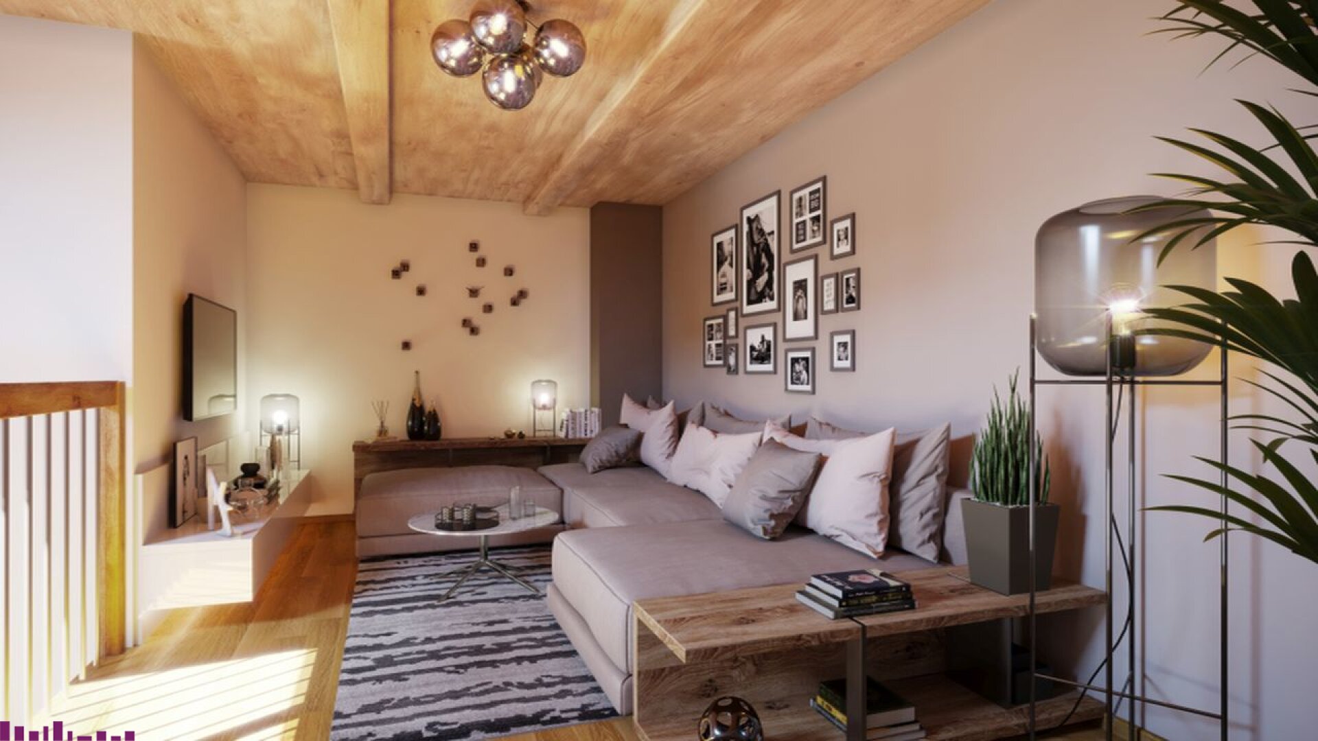 Schlafzimmer der Eigentumswohnung